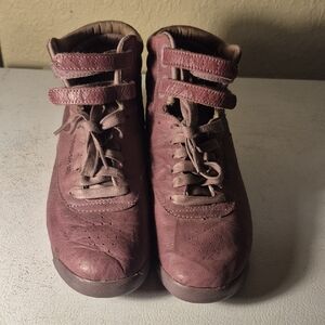 Reebok Women's Mauve High-Top Sneakers
